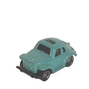 MC Toy VW Volkswagon Beetle Bug Vintage Sunroof Teal Made In Macau